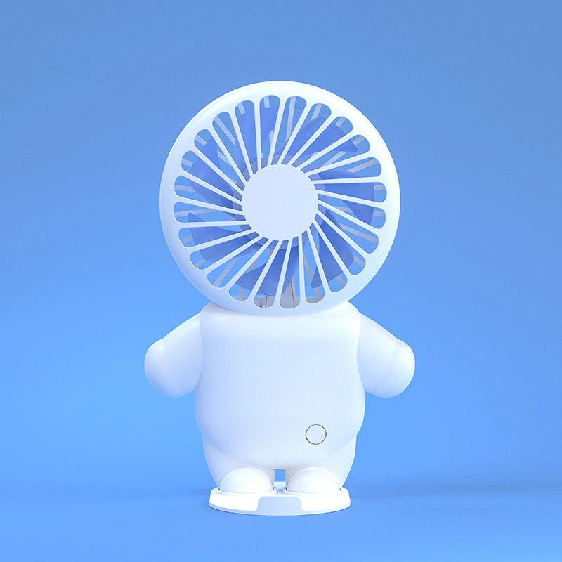 New Kitty Portable Mini Small Fan Student Handheld Small Fan Internet Celebrity Desktop USB Pocket Electric Fan