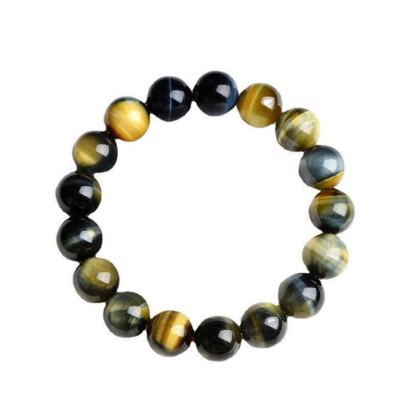 Ig Style Casual Gradient Color Tiger Eye Beaded Unisex Bracelets