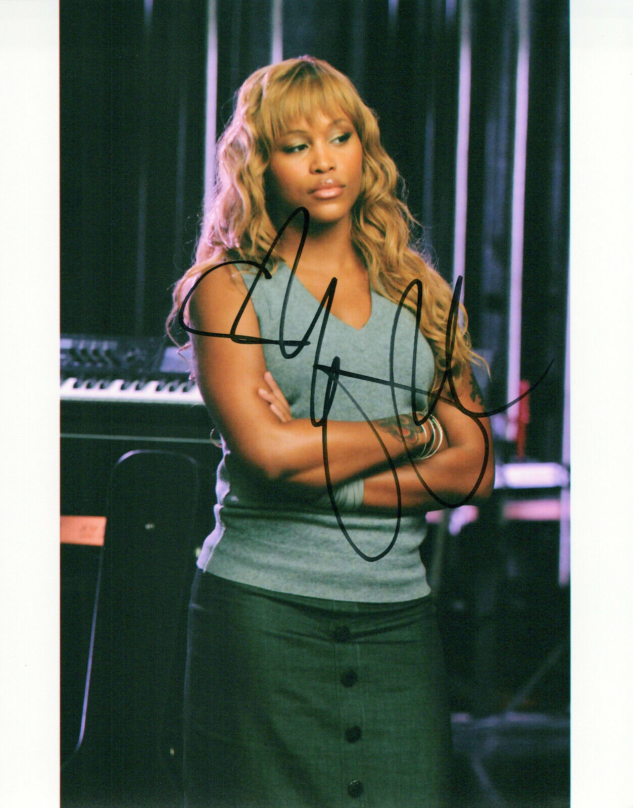 Eve Glee autographed Photo Poster painting signed 8X10 #1 Grace Hitchens