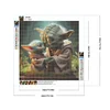 Yoda Star Wars - Rundbohrer Diamantmalerei - 40*40cm