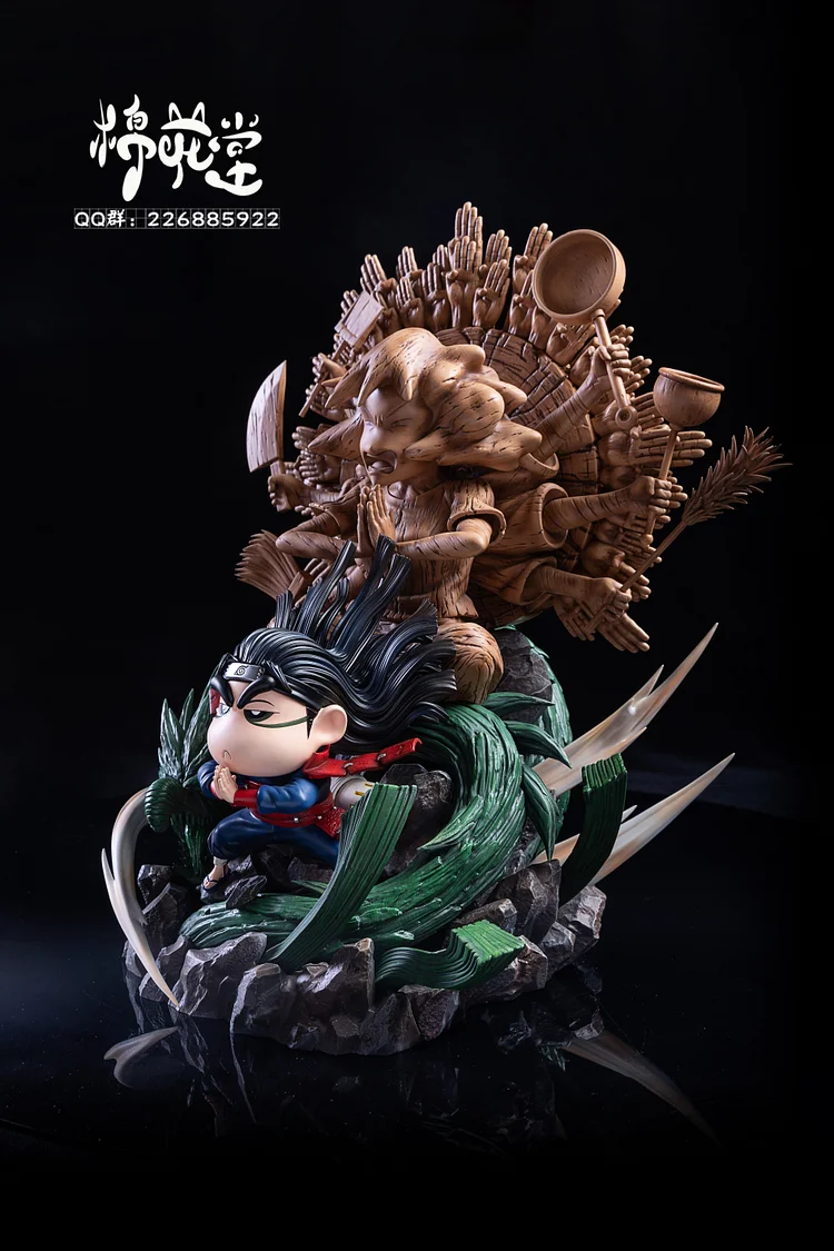 MianHuaTang Studio - Crayon Shin-chan - 野原 しんのすけ Cosplay Senju Hashirama Statue(GK)-