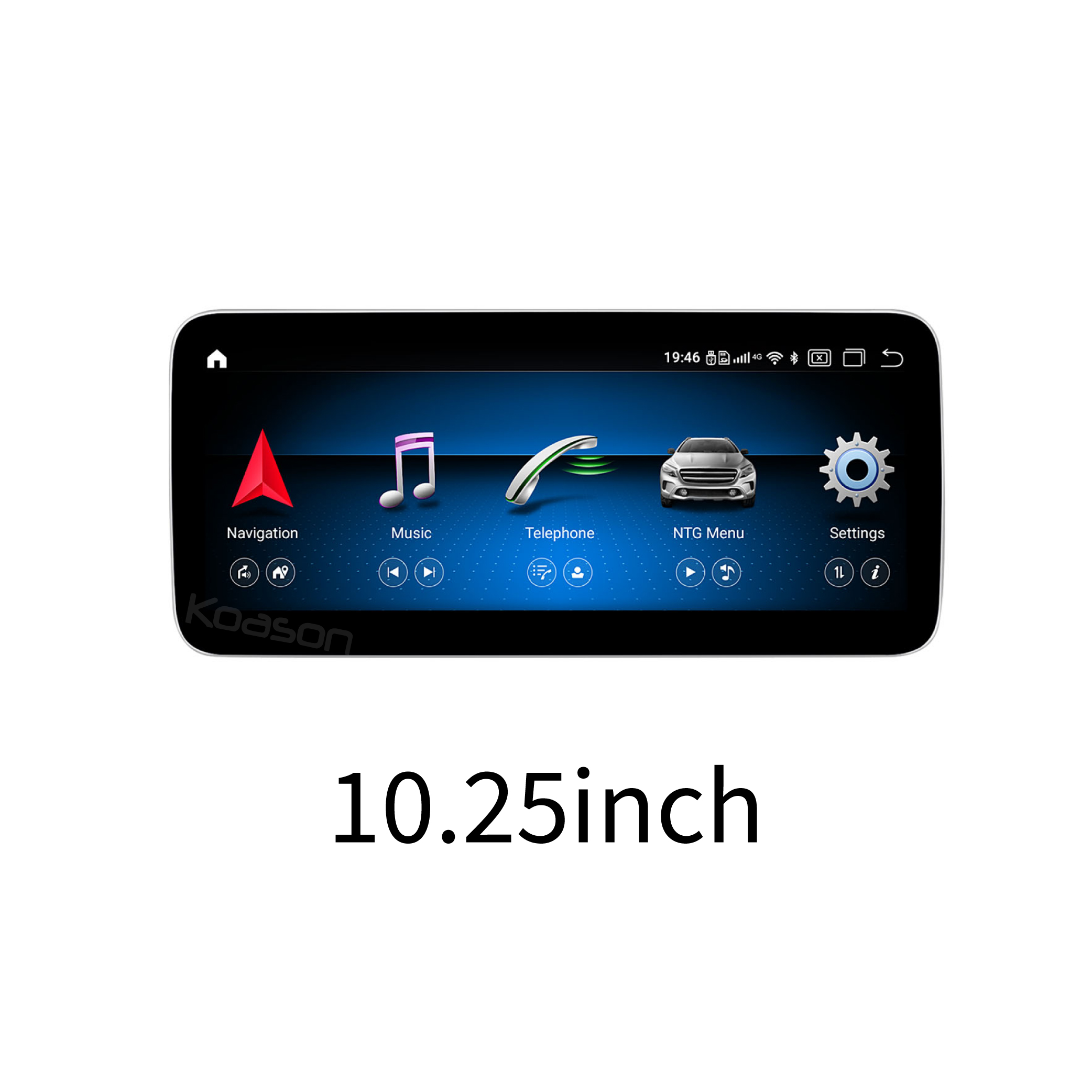 Koason Android Screen Uprade Apple CarPlay Android Auto GPS Navigation Car  Multimedia Player for Mercedes Benz G CLASS G63 G65 AMG G500 W463