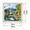 Stamped Cross Stitch-Fall Scenery(50*50cm)