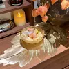 🍂 Luxurious Nordic Style Maple Leaf-Shaped PVC Placemats