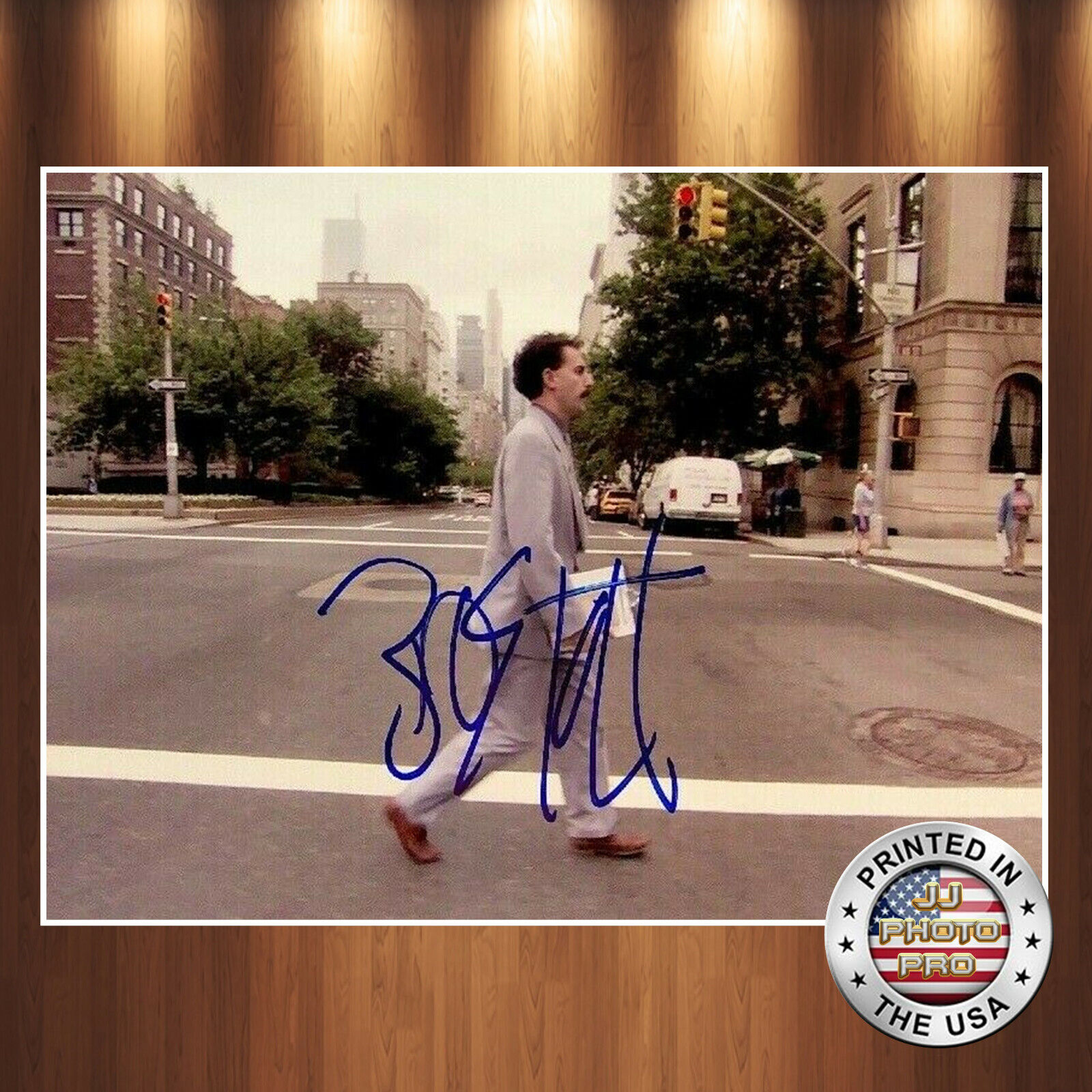 Sacha Baron Cohen Autographed Signed 8x10 Photo Poster painting (Borat) REPRINT