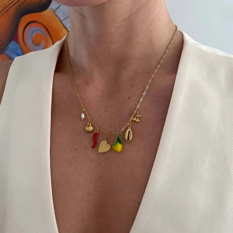 1 Piece 14*18MM 304 Stainless Steel Zircon Geometric Polished Pendant Jewelry Accessories