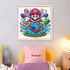 Super Mario-11CT Stamped Cross Stitch 40*40cm/15.75*15.75in tapestrymarket