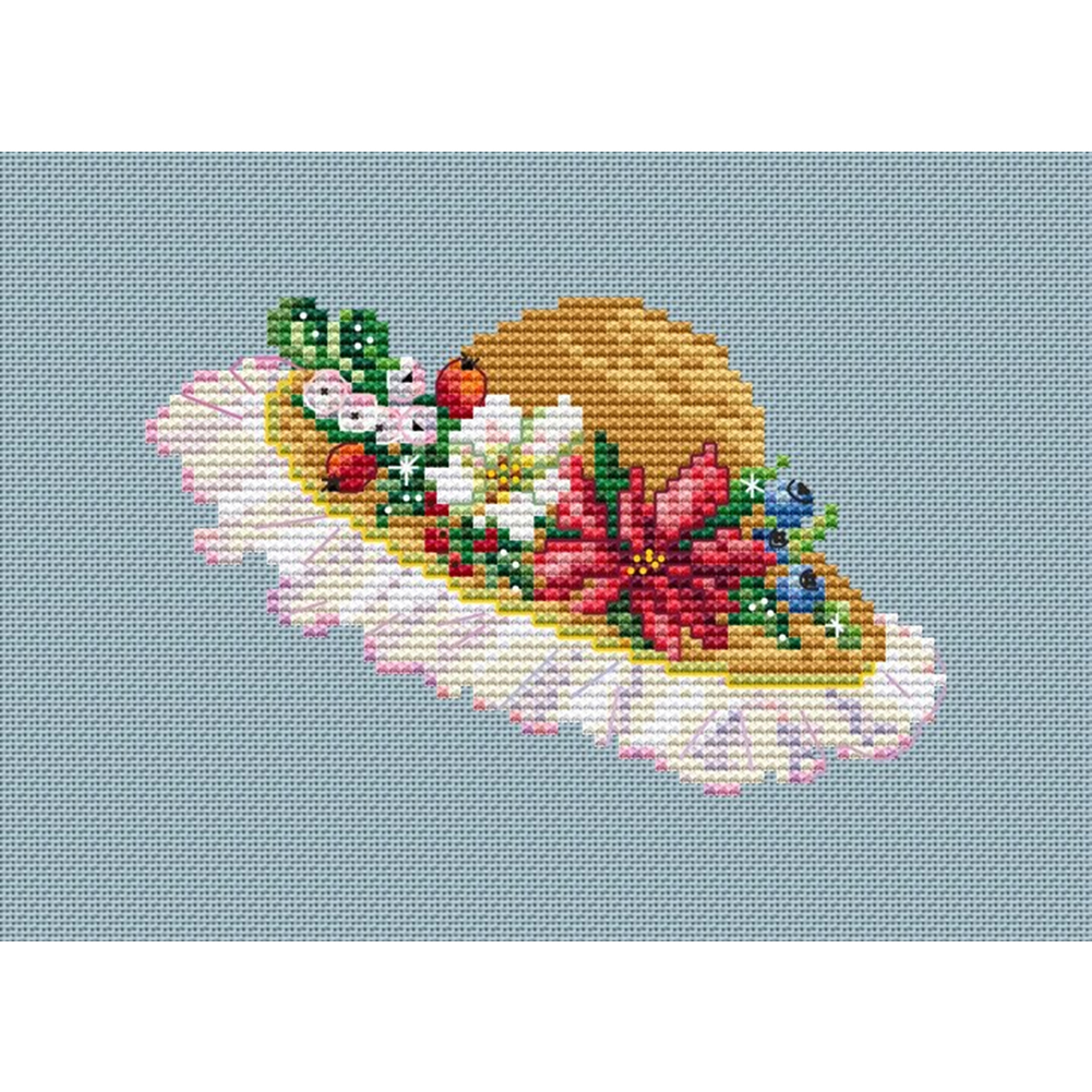 

Hat - 11CT Stamped Cross Stitch - 50*36CM, 501 Original