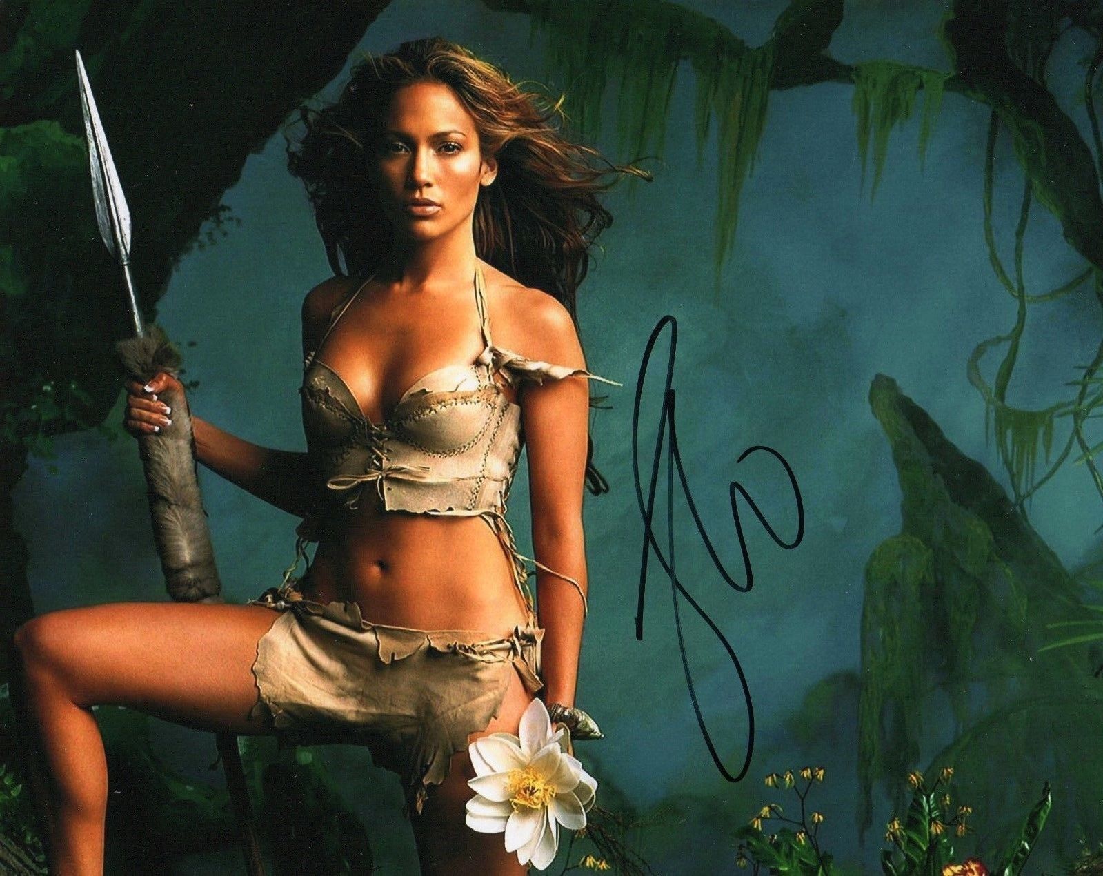 JENNIFER LOPEZ AUTOGRAPHED SIGNED A4 PP POSTER Photo Poster painting PRINT 27