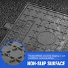 [US Local Warehouse] Iron Manhole Cover and Frame Non-Slip Septic Tank Cover for Yard (400mm)