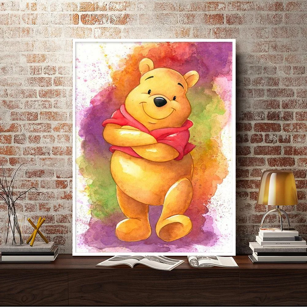 Diamond Painting - Full Round Drill - Winnie the Pooh(30*40cm)