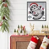 Diamond Painting - Partial Special Shaped Drill - Winter Cat(Canvas|30*30cm)