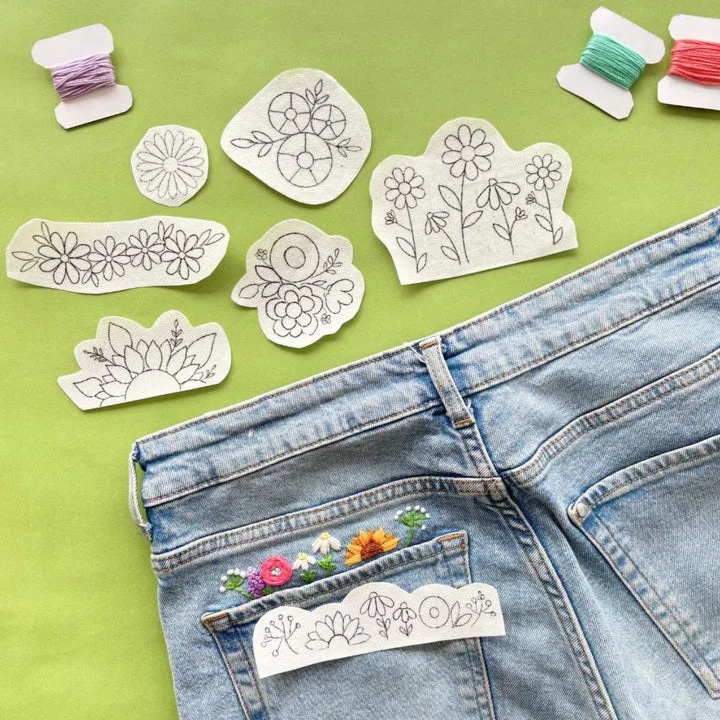 Water Soluble Embroidery Pattern Sets