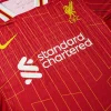 DIOGO J. #20 Liverpool Home Authentic Soccer Jersey 2024/25
