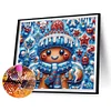 (Multistyle) No&euml;l-Sp&eacute;cial Forme Diamant Peinture-30 * 35CM