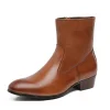Mens Stylish Dress Boots Black