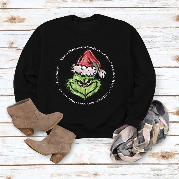 What if christmas Sweatshirts-YF00247-Annaletters