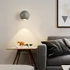 Creative Round Rechargeable Eye-Friendly Magnetic LED Wall Lamp
