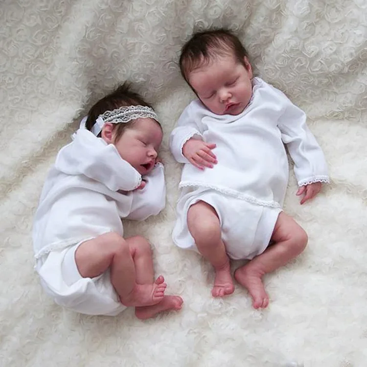 Louie Full Body Silicone Bendable Reborn Mini Dolls Rebornartdoll® RSAW-Rebornartdoll®