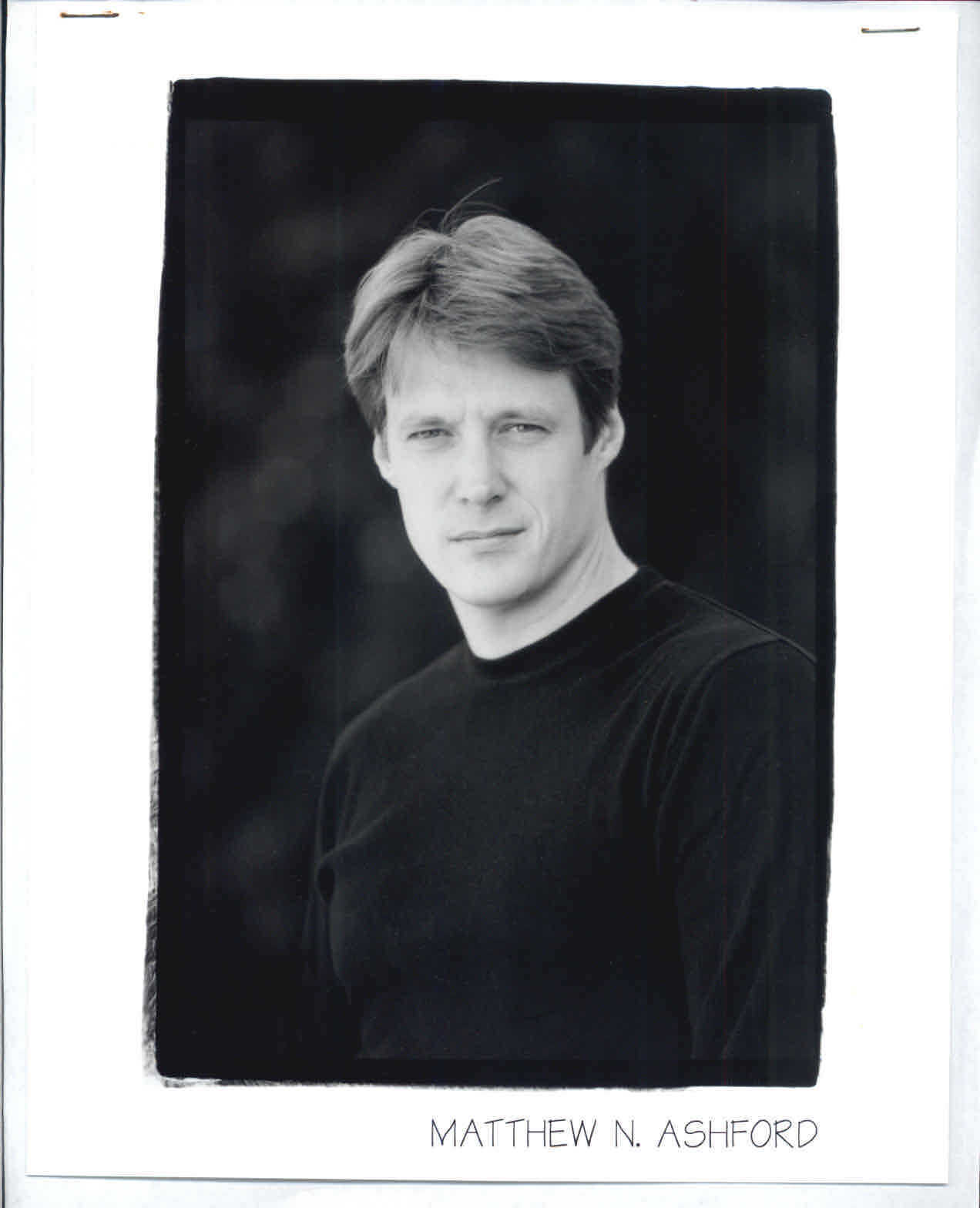 Matthew ashford - 8x10 Headshot Photo Poster painting w/ Resume - Days of our Lives