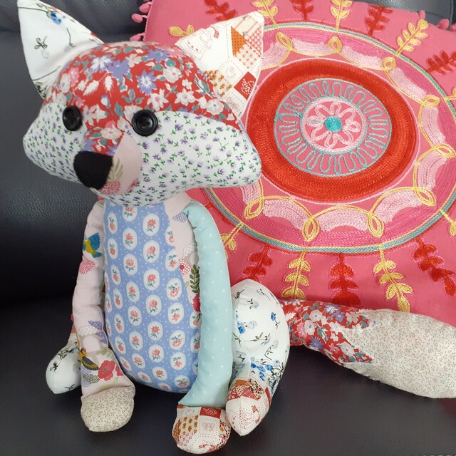 Fox Stuffed Animal Template With Instructions