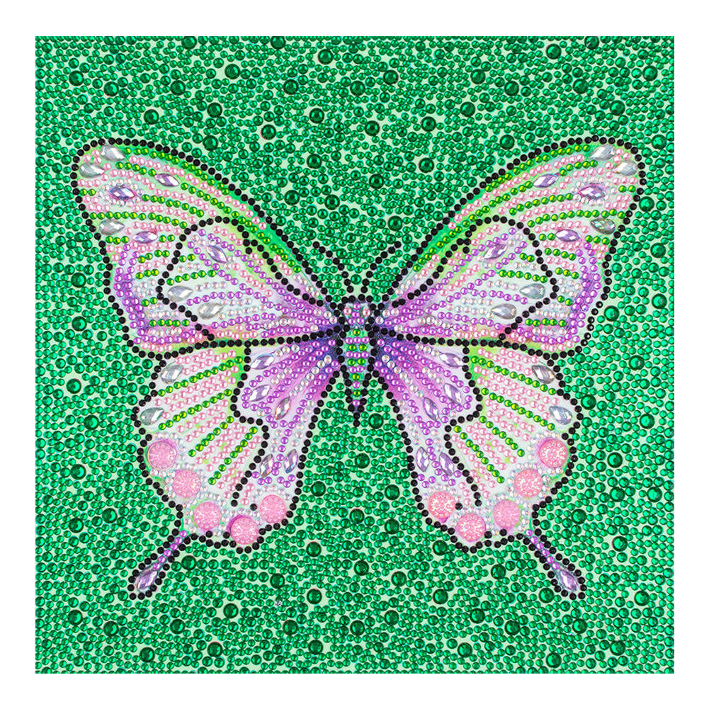 

Butterfly - Crystal Special Shaped Diamond Painting - 30*30CM, 501 Original