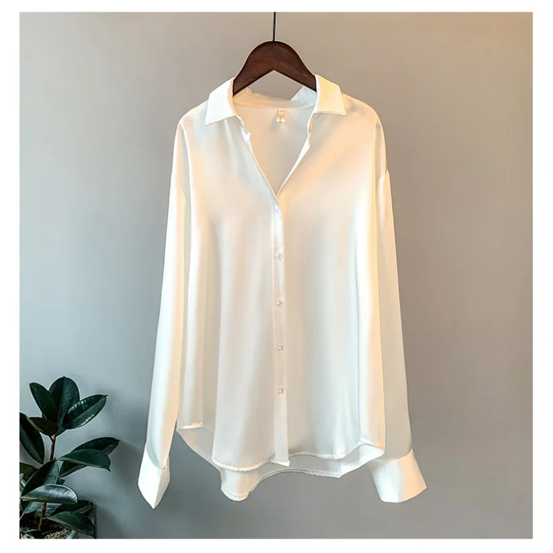 Uveng Uveng Denswear Shirt Female Design Sense Niche 2025 Spring And Autumn New Bridan Retro Hong Kong-Style Shirt Top
