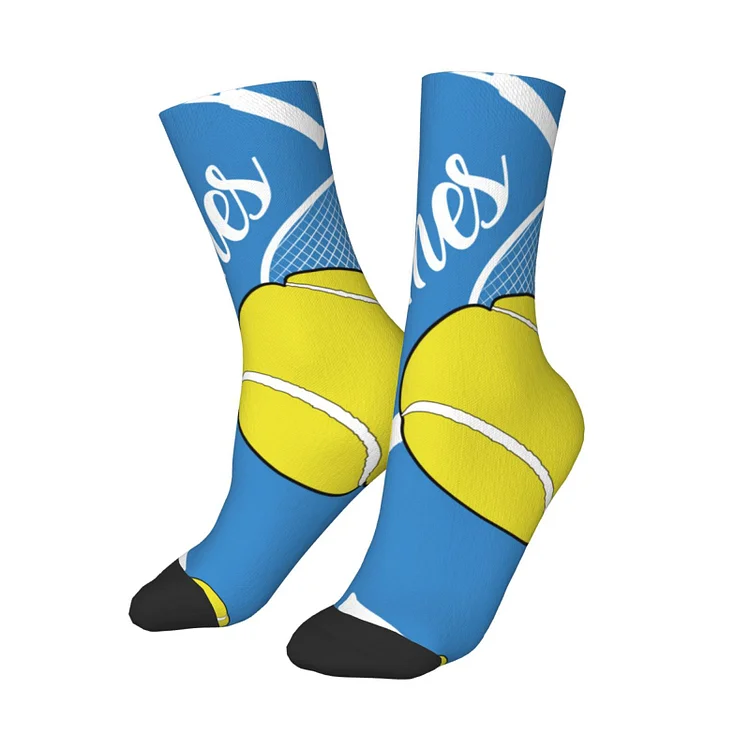 Personalized Kids Tennis Sports Socks|S03