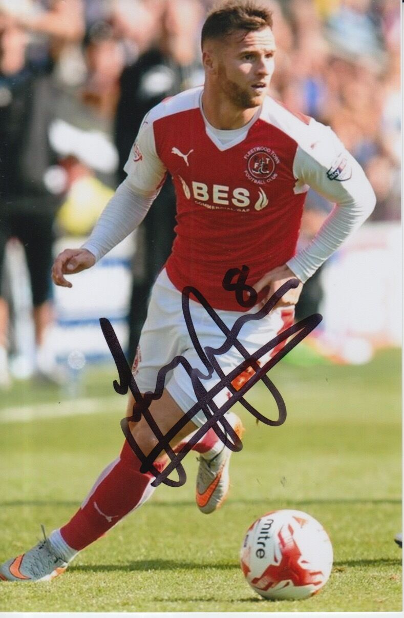 FLEETWOOD TOWN HAND SIGNED JIMMY RYAN 6X4 Photo Poster painting 1.