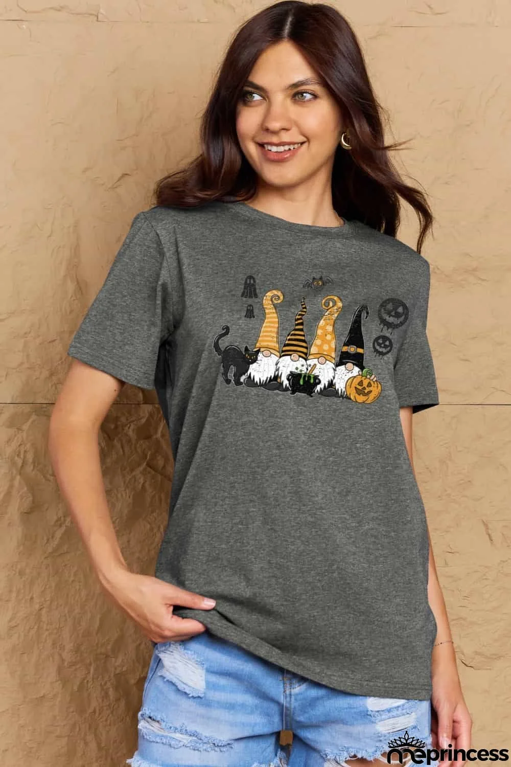Simply Love Full Size Halloween Theme Graphic Cotton T-Shirt