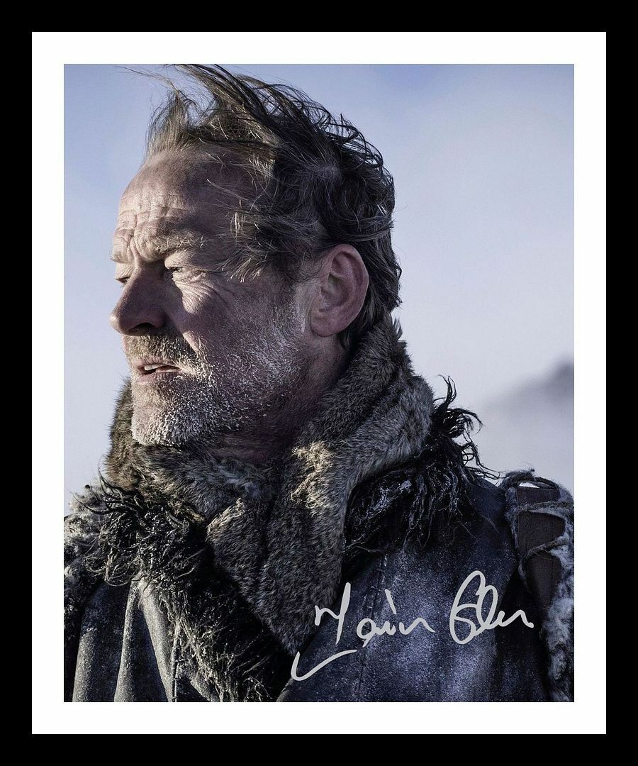 Iain Glen - Game Of Thrones Autograph Signed & Framed Photo Poster painting