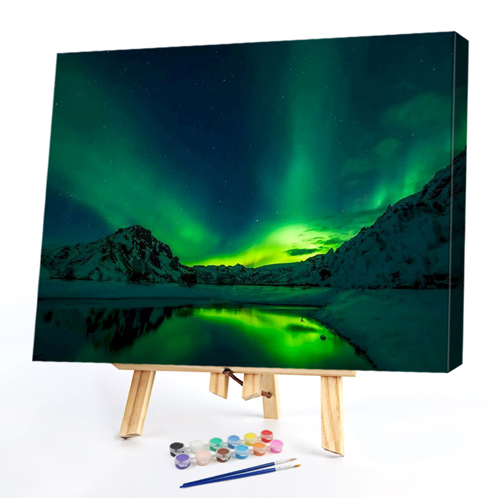

50*40CM - Paint By Numbers - Aurora, 501 Original