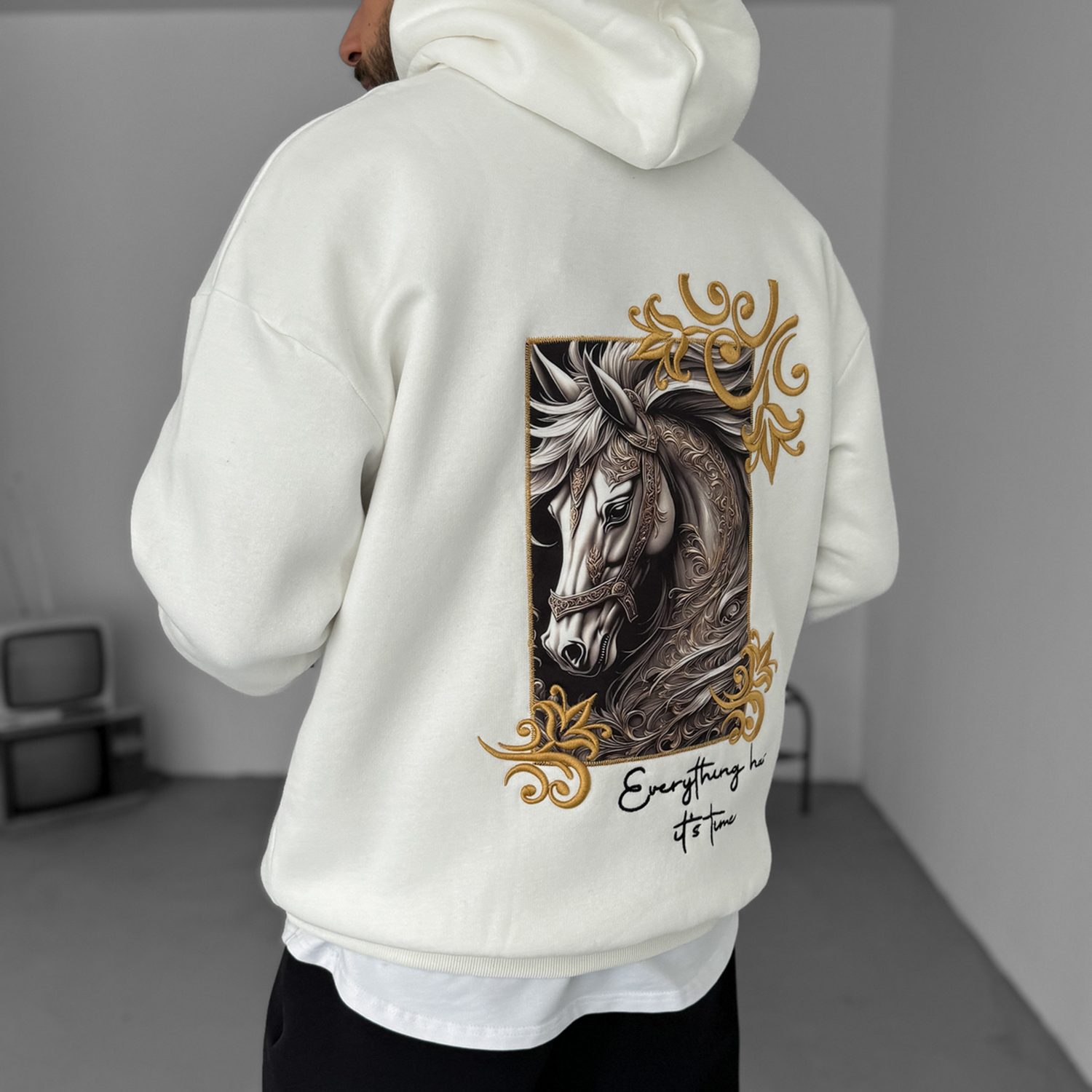 Fashionable Street Style Casual Oversized Hoodie