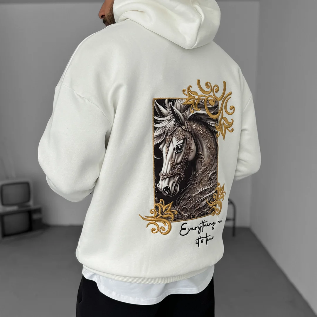 Fashionable Street Style Casual Oversized Hoodie