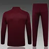 Joyfball 2025/2026 Ajax Half-Pull Training Suit Maroon Retro version Football Shirt 1:1 Thai Quality