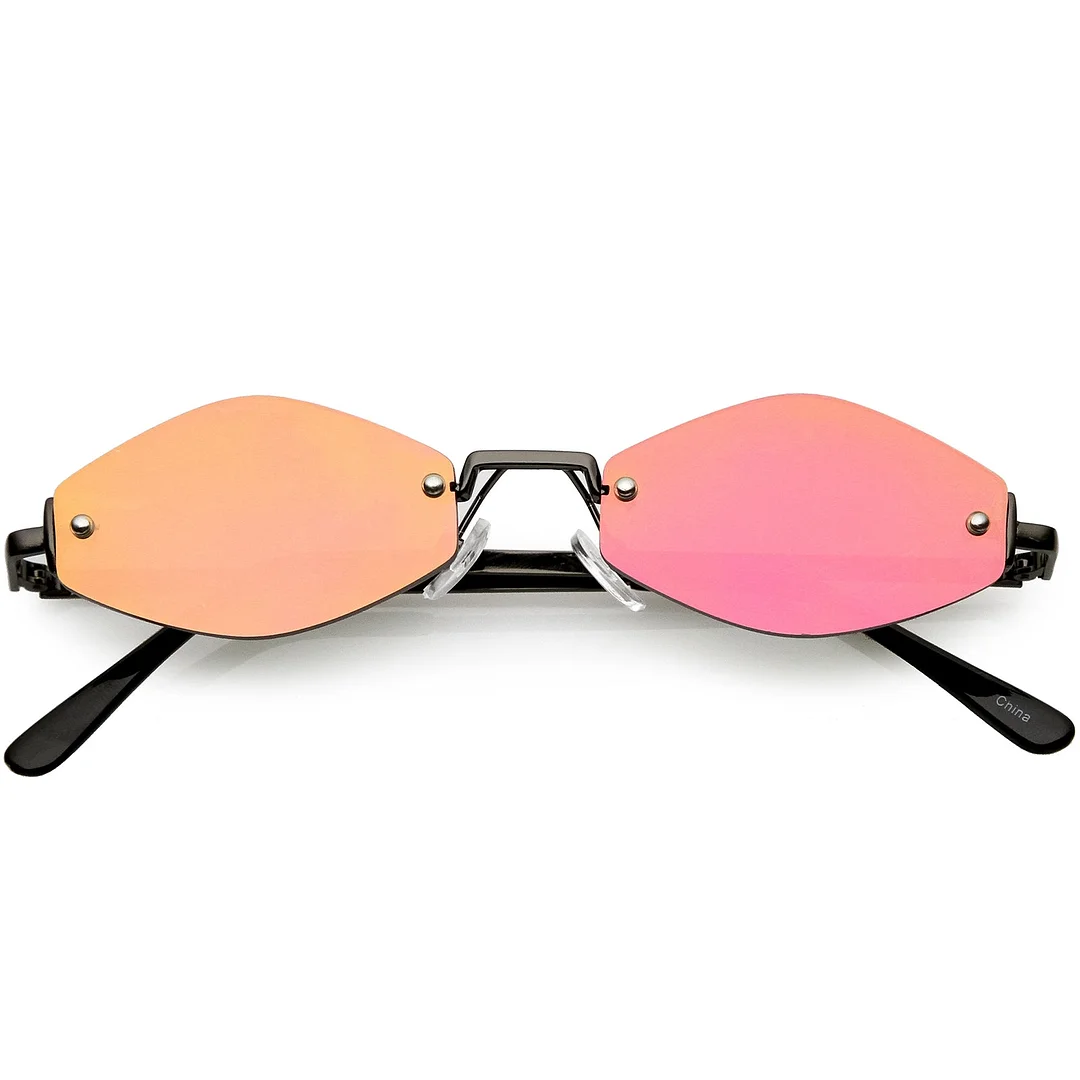 Retro Small Thick Bold Frame Women's Cat Eye glasses 52mm