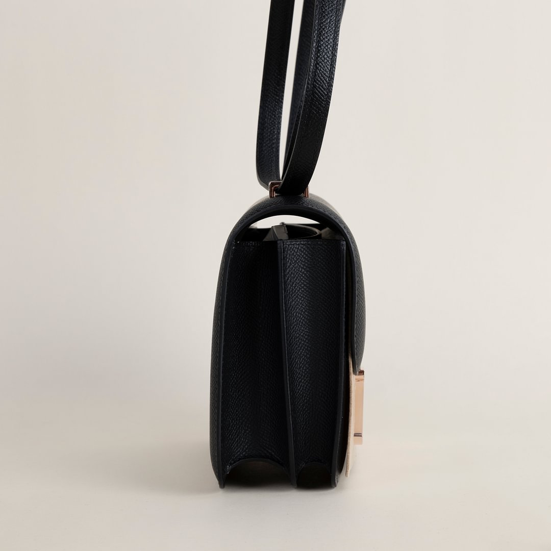 Constance 18CM Epsom 89 Noir RGHW