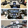 Solar Motorcycle Tire Pressure Monitoring Alarm System with 2 Sensors