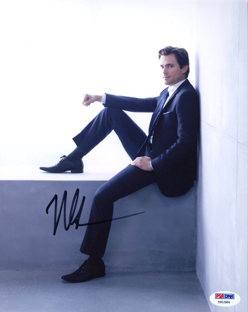 Matt Bomer SIGNED 8x10 Photo Poster painting White Collar Magic Mike RARE PSA/DNA AUTOGRAPHED