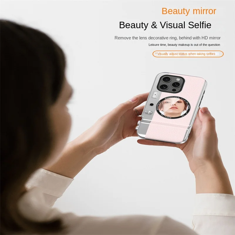 iPhone all-in-one camera photo-taking phone case