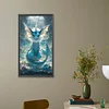 Pokemon Eevee - runder Bohrer Diamond Painting - 30*55cm