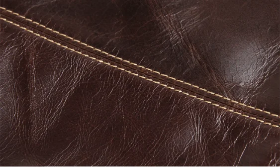 Brown distressed leather computer bag , real full grain leather laptop bags for men , slim leather document bag briefcase