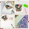 (US Only)6PCS DIY Independence Day Diamond Art Greeting Cards for Independence Day