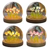 Artificial Tulip Flower Night Light Bedside Lamp LED Night Lamp Christmas Gifts