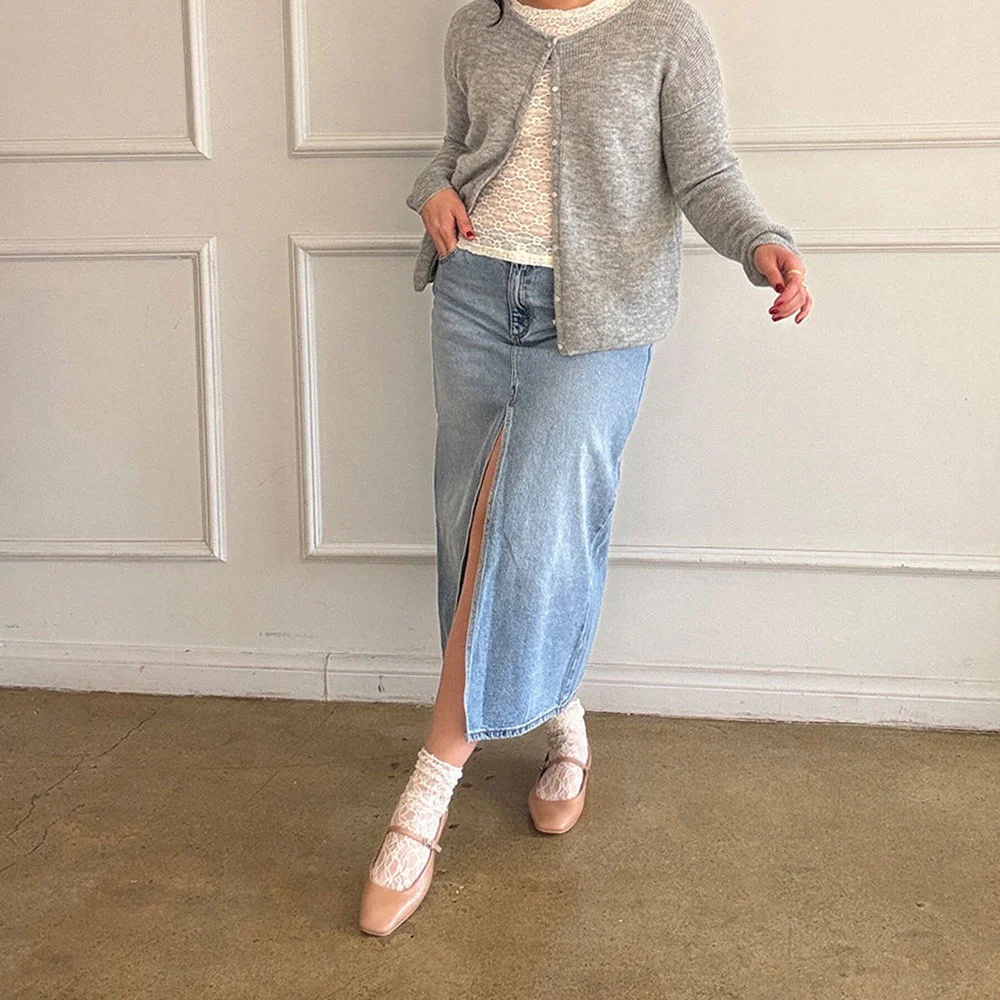 Nude Snakeskin Embossed Square Toe Buckle Strap Flat Shoes Women