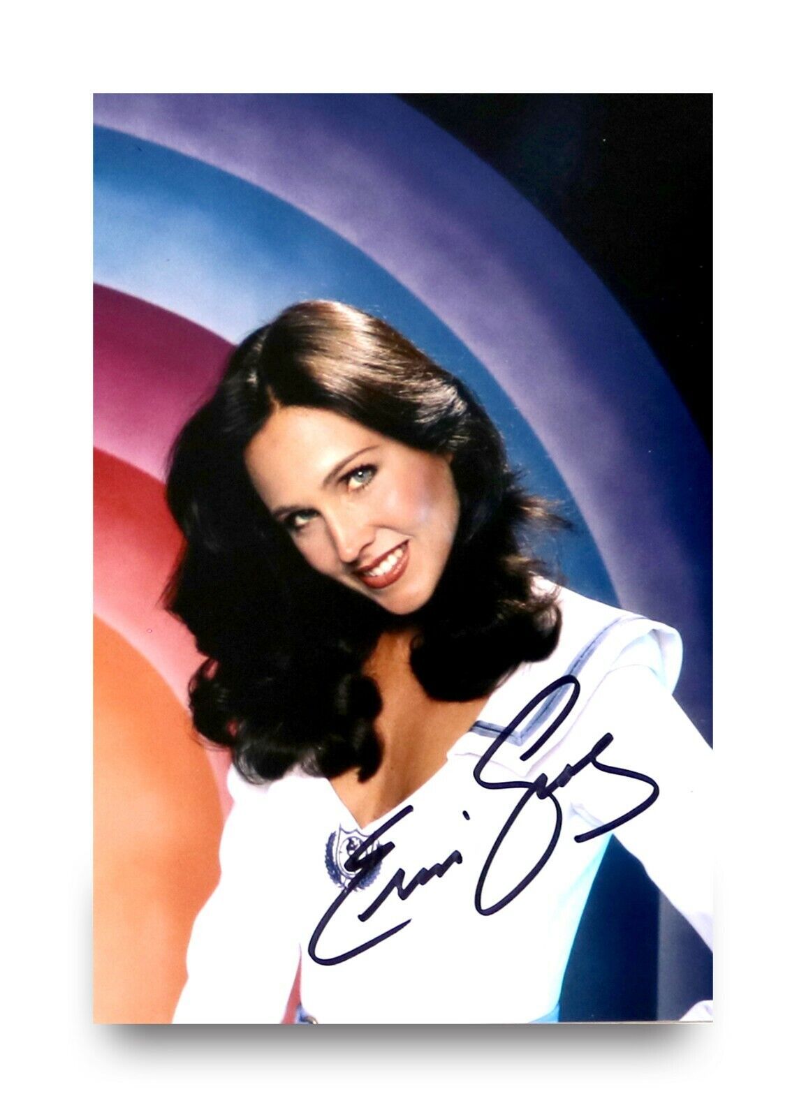 Erin Gray Hand Signed 6x4 Photo Poster painting Buck Rogers in the 25th Century Autograph + COA