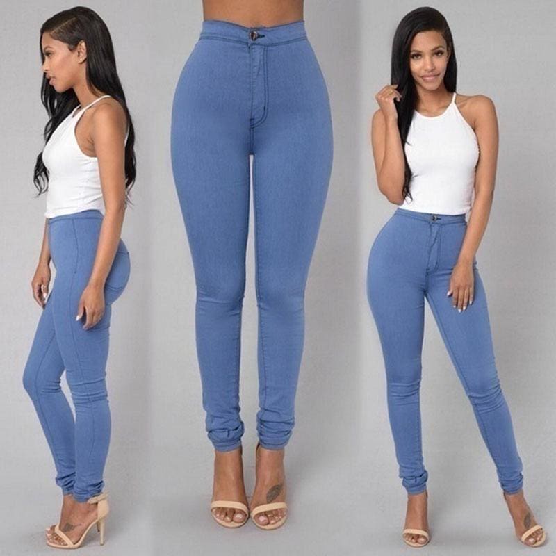 Female Trousers High Waist Stretch Slim Pencil Trousers Women Clothing Pants Sexy Ladies Plus Size Skinny Pants S-3XL