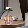 Mandala en bois acrylique - Vase artisanal 5d bricolage