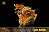Fatty Super Saiyan 3 Super Dragon Fist Son Goku - Dragon Ball Resin Statue - sun Studio