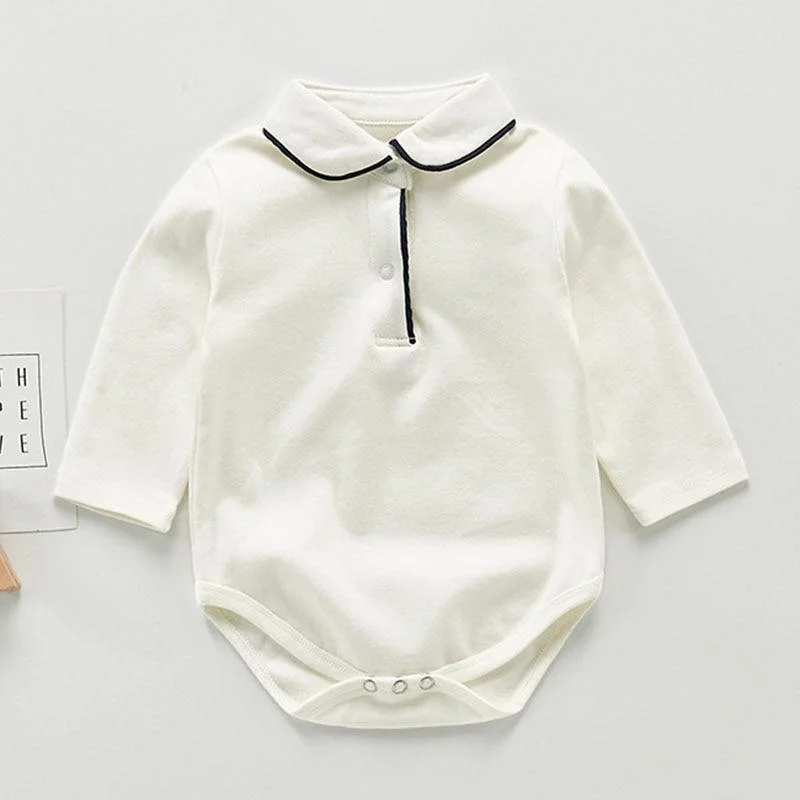 New Newborn Boys Girls Corduroy Jumpsuits Clothes Spring Autumn Baby Boys Girls Rompers Long Sleeve Children Rompers 0-3Yrs